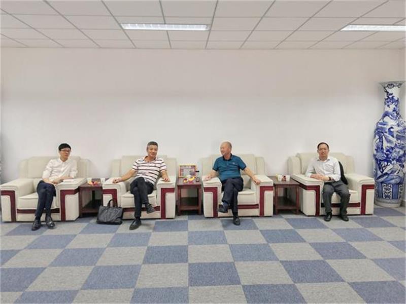 清华研究院陆院长一行 来平博线上平台,平博（中国）共商产业规划