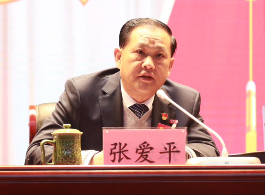 张爱平同志宣读中共平博线上平台,平博（中国）第一届党委成员分工及纪委成员分工